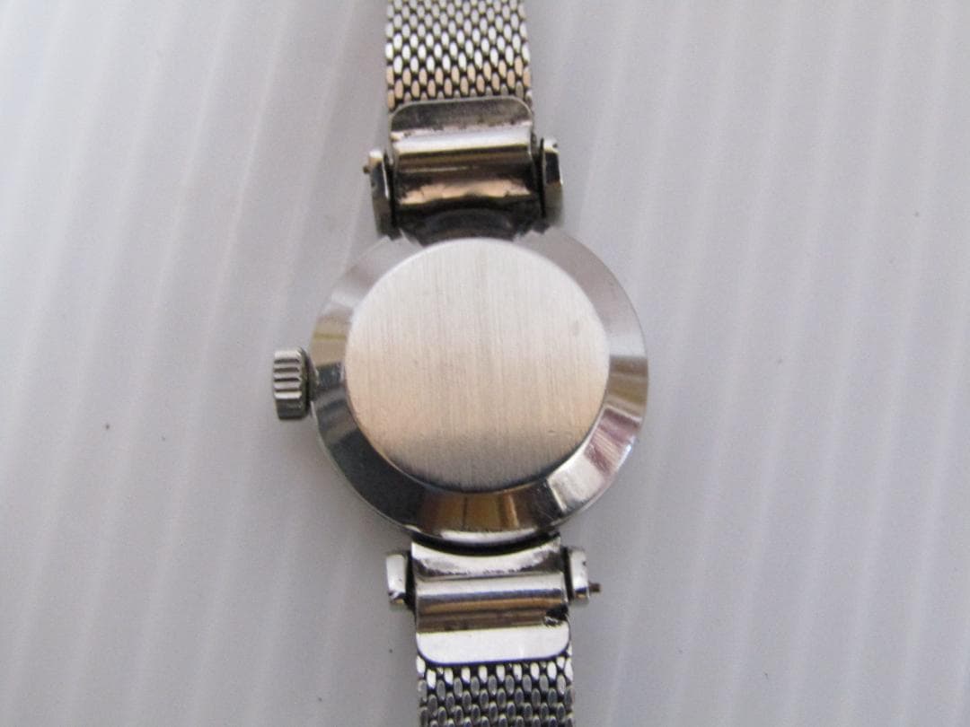 A1318 アンティークオメガOMEGAデヴィルメッシュベルトレディースウォッチ