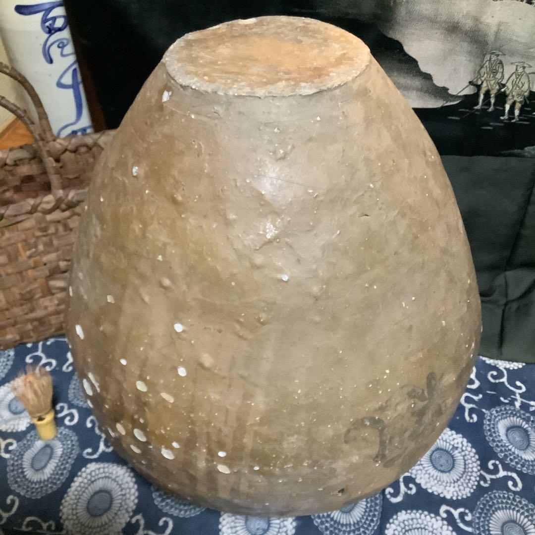 古信楽　信楽焼　江戸　大壺　壷　古伊万里・九谷焼・輪島塗・備前焼・唐津焼好きにも