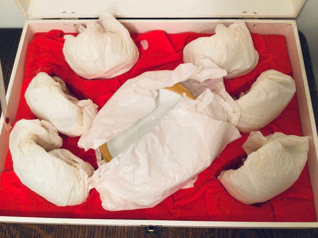 1980s ローゼンタール カップ＆ソーサー スオミ ゴールドライン 6客セット