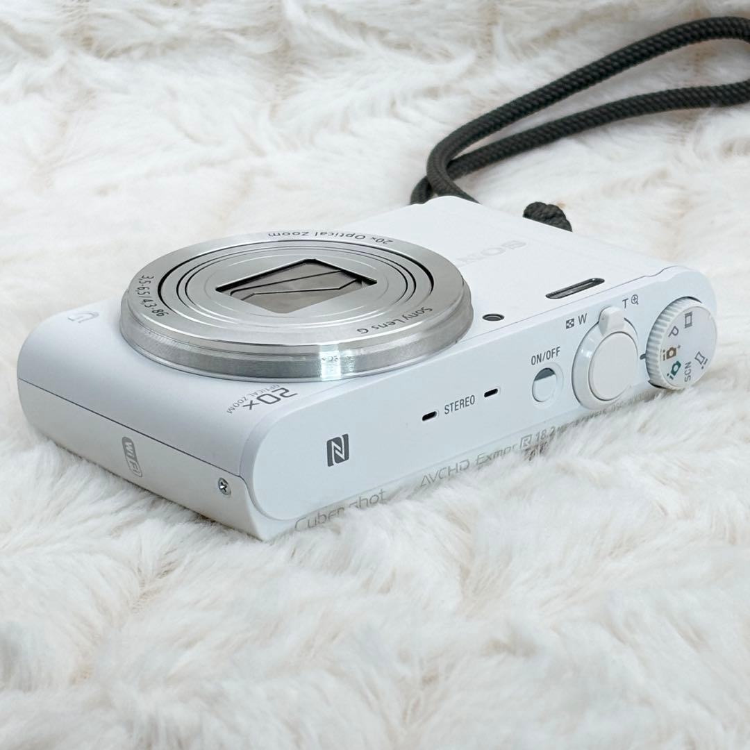 美品・動作良好✨ Sony Cyber-Shot DSC-WX350 ホワイト