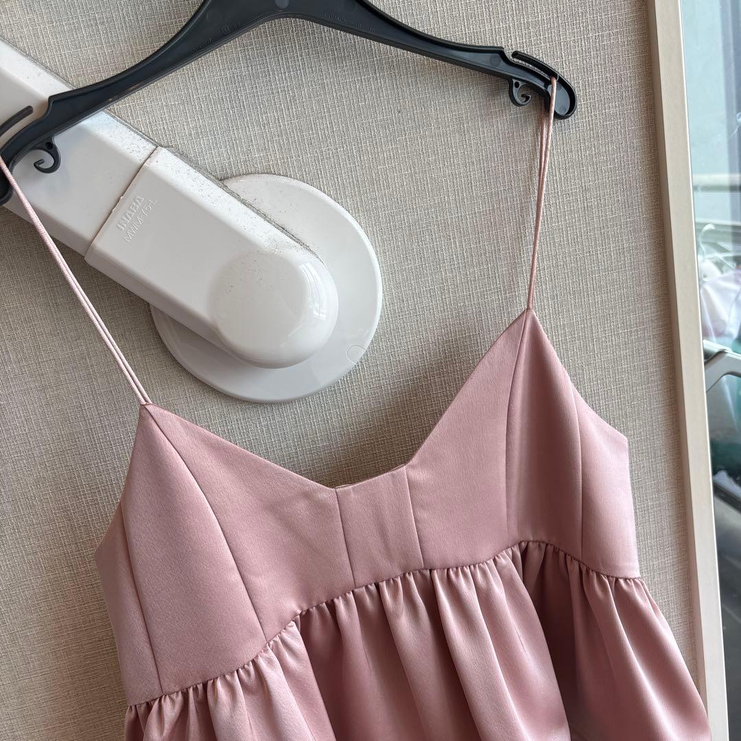 マチャット　サテンキャミソール　36サイズ