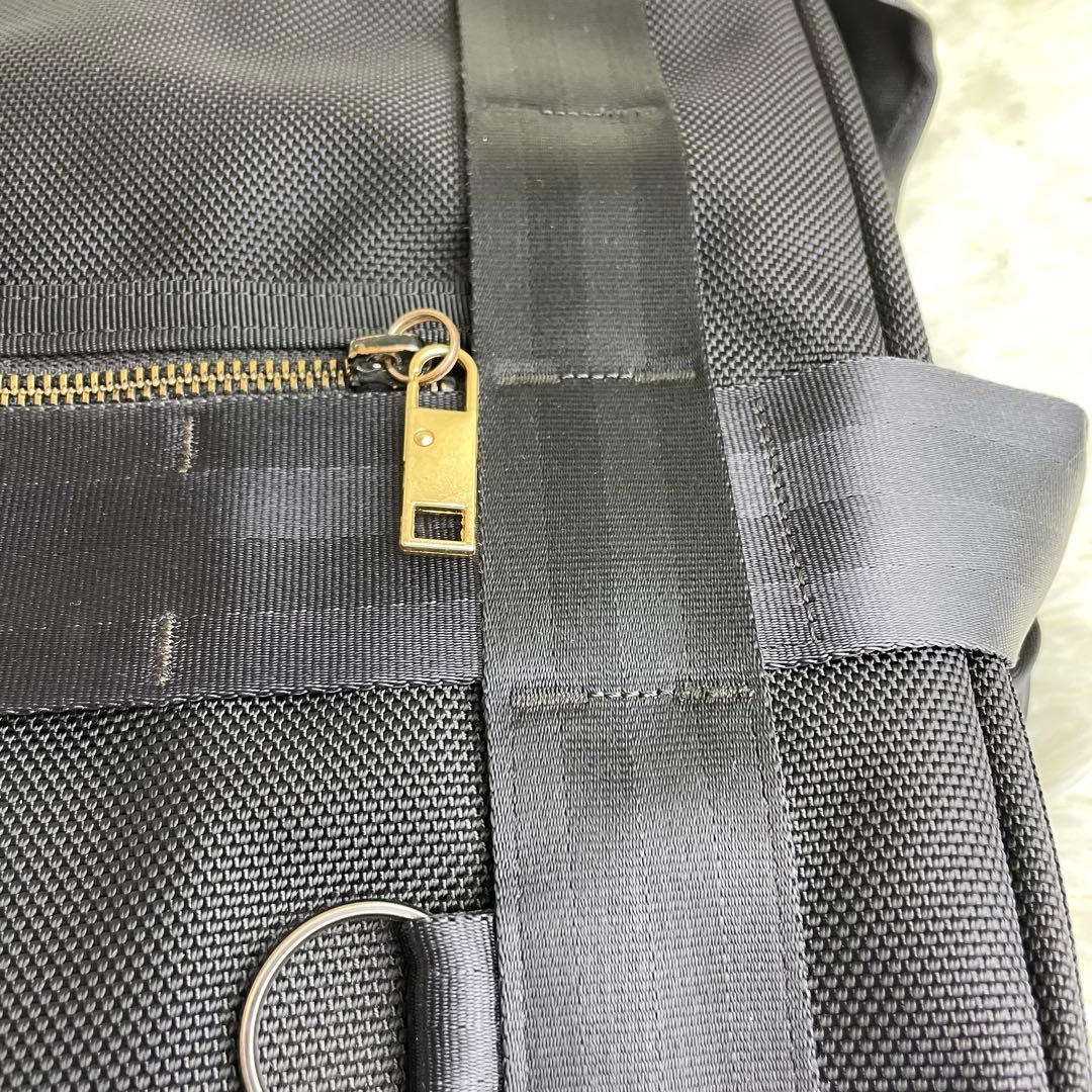 【美品】ポーター ヒート 3way ビジネスバッグ リュック A4 通勤 黒