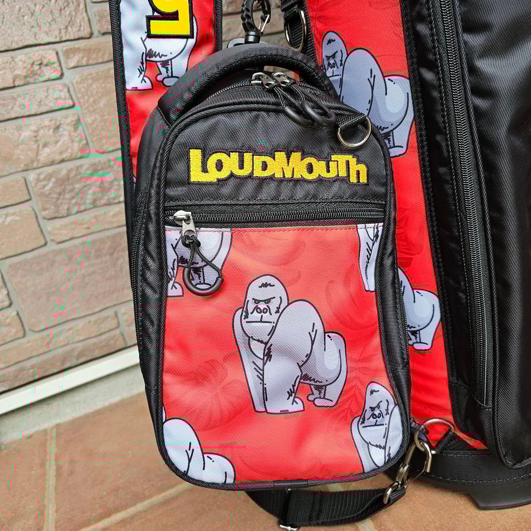 【ラウンドマウス】人気ゴリラ 9型キャディバック 多機能モデル 男女兼用