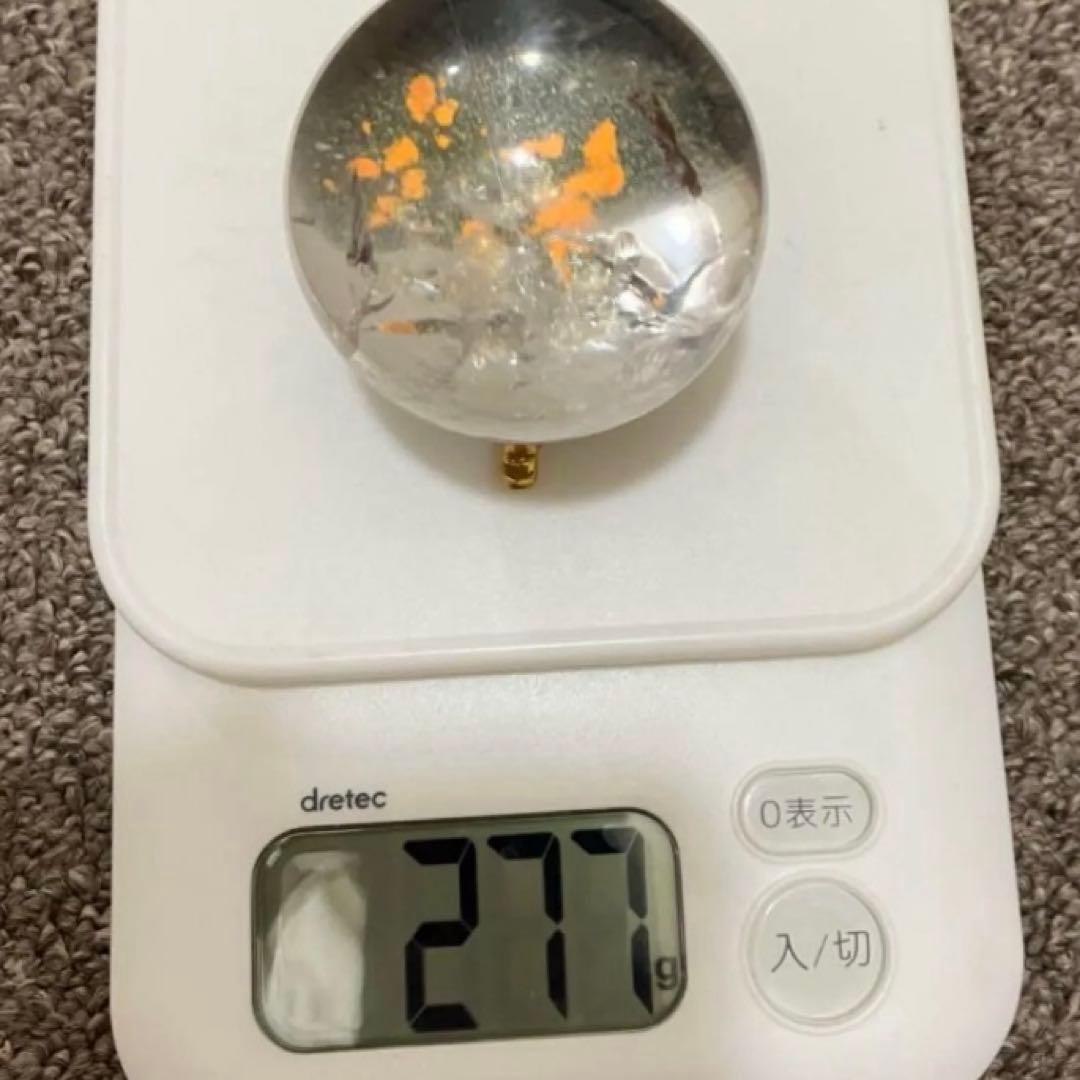 台座付　ガーデンクォーツ　ガーデン水晶　スフィア　丸玉　鑑賞石　パワーストーン