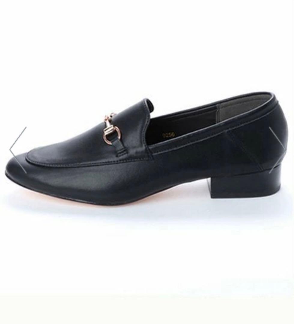 新品未使用　Fin 本革ビットローファー