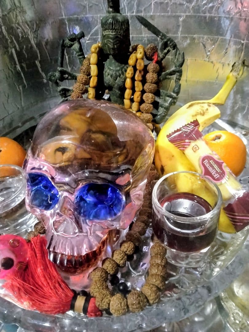 本日期間限定価格　呪物　強力な悪魔の破壊　魔術古代金銅仏ヒンドゥー教　カーリー像