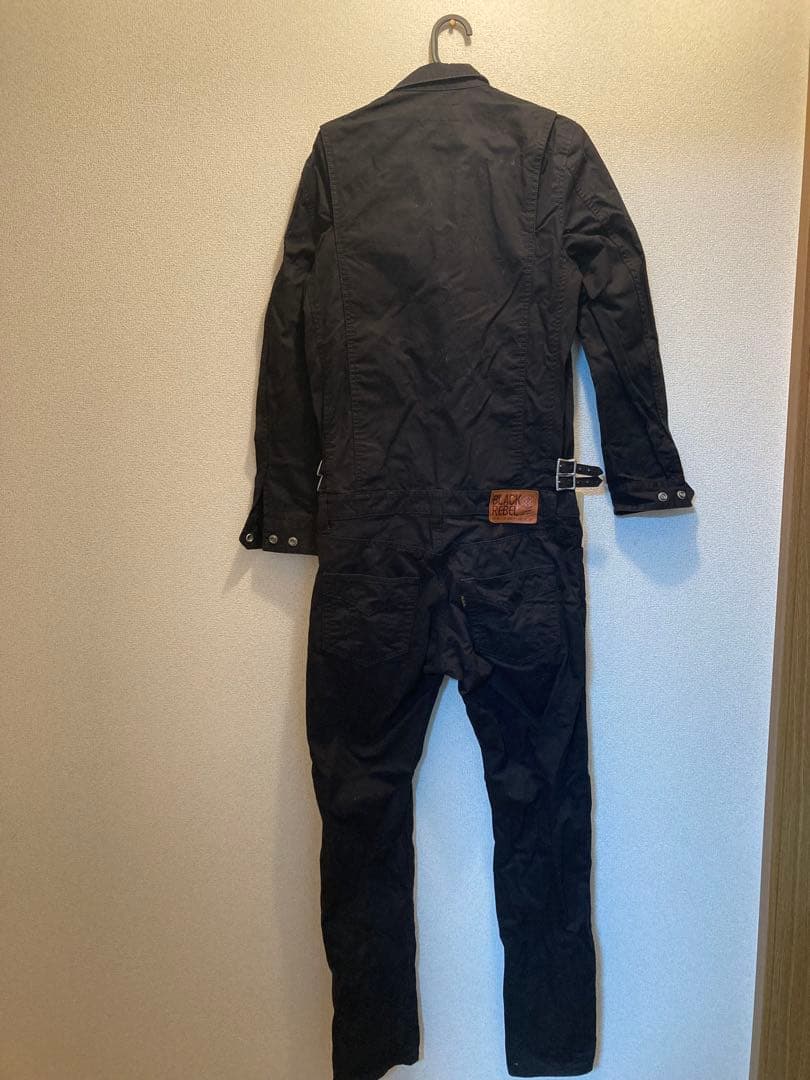 rude gallery black rebel オーバーオール