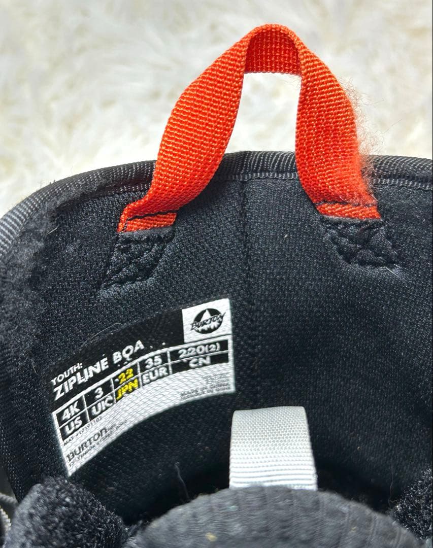 Burton Zipline Boa スノーボードブーツ 22cm 子ども