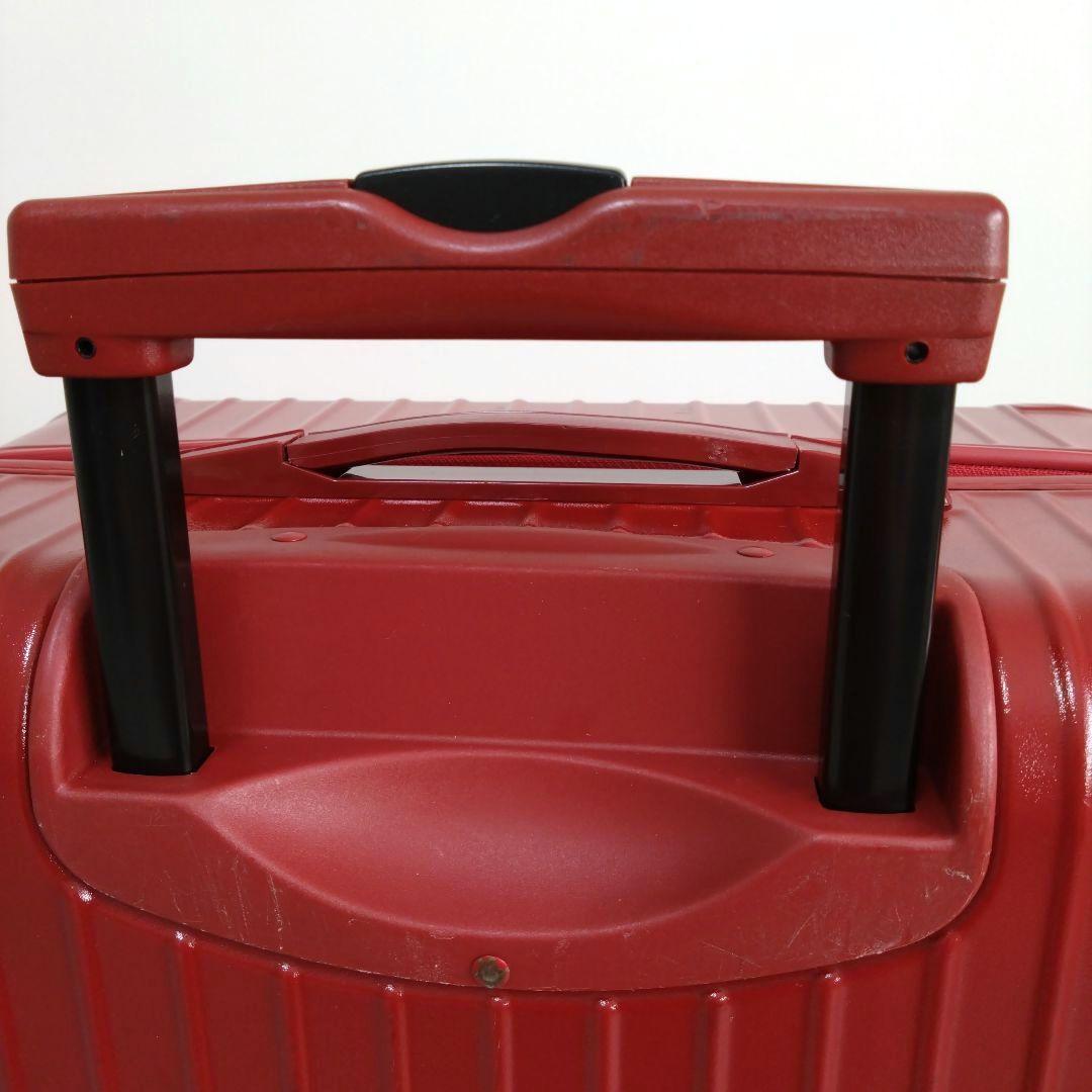 リモワ RIMOWA サルサ 4輪 キャリー 87L 廃盤 レッド　スーツケース