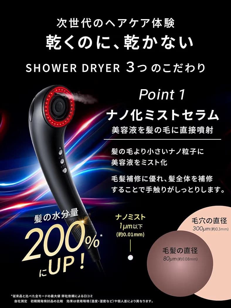 Bright　ヘアドライヤー ホワイト