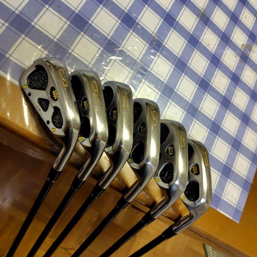 GMA G-58 アイアンセット 6本セット ジャンボ尾崎