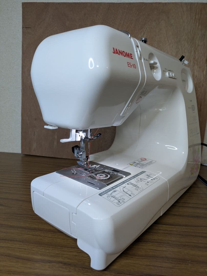 ☆極上美品☆フットコン、ワイドテーブル付属☆ジャノメ662型『ES-10』☆