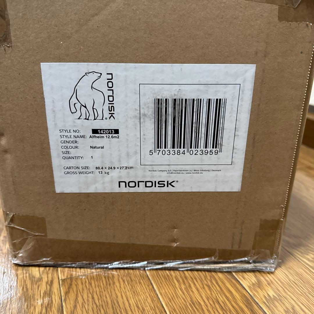 NORDISK Alfheim 12.6m² テント 新品未使用