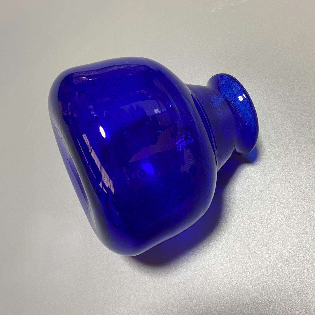 エリックホグラン BODA 北欧 ガラス ヴィンテージ 花瓶 高さ11cm F