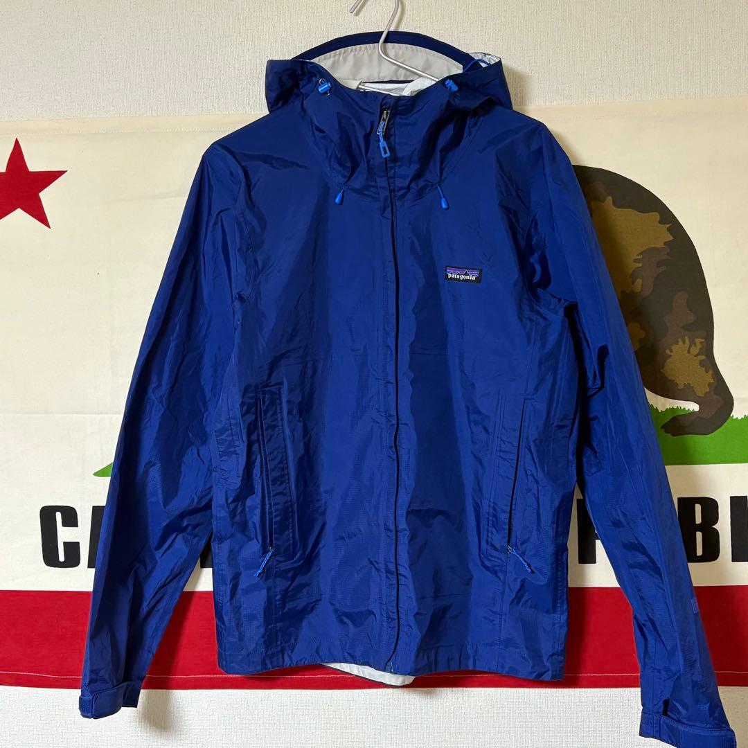 Patagonia トレントシェルジャケット バイキングブルー サイズS 古着