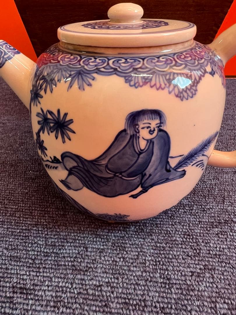 926 中国　骨董　大清乾隆　水指　急須　時代物