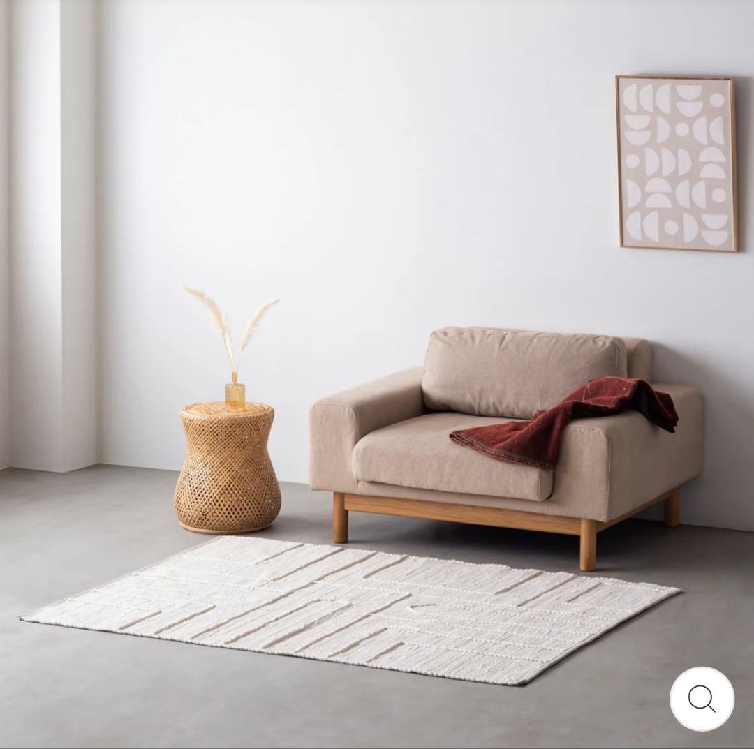 ラグ・カーペット KANADEMONO Handmade Textured Cotton Rug