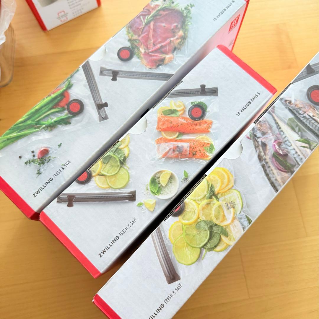 zwilling ポータブル真空保存機セット