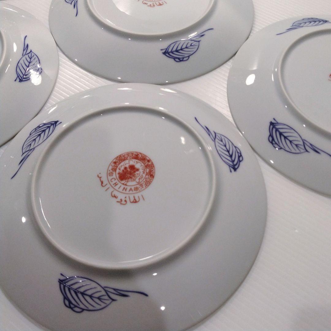 古伊万里 金襴手 金彩 色絵 色錦 花鳥文様 豪華絢爛 中皿 大皿 22cm