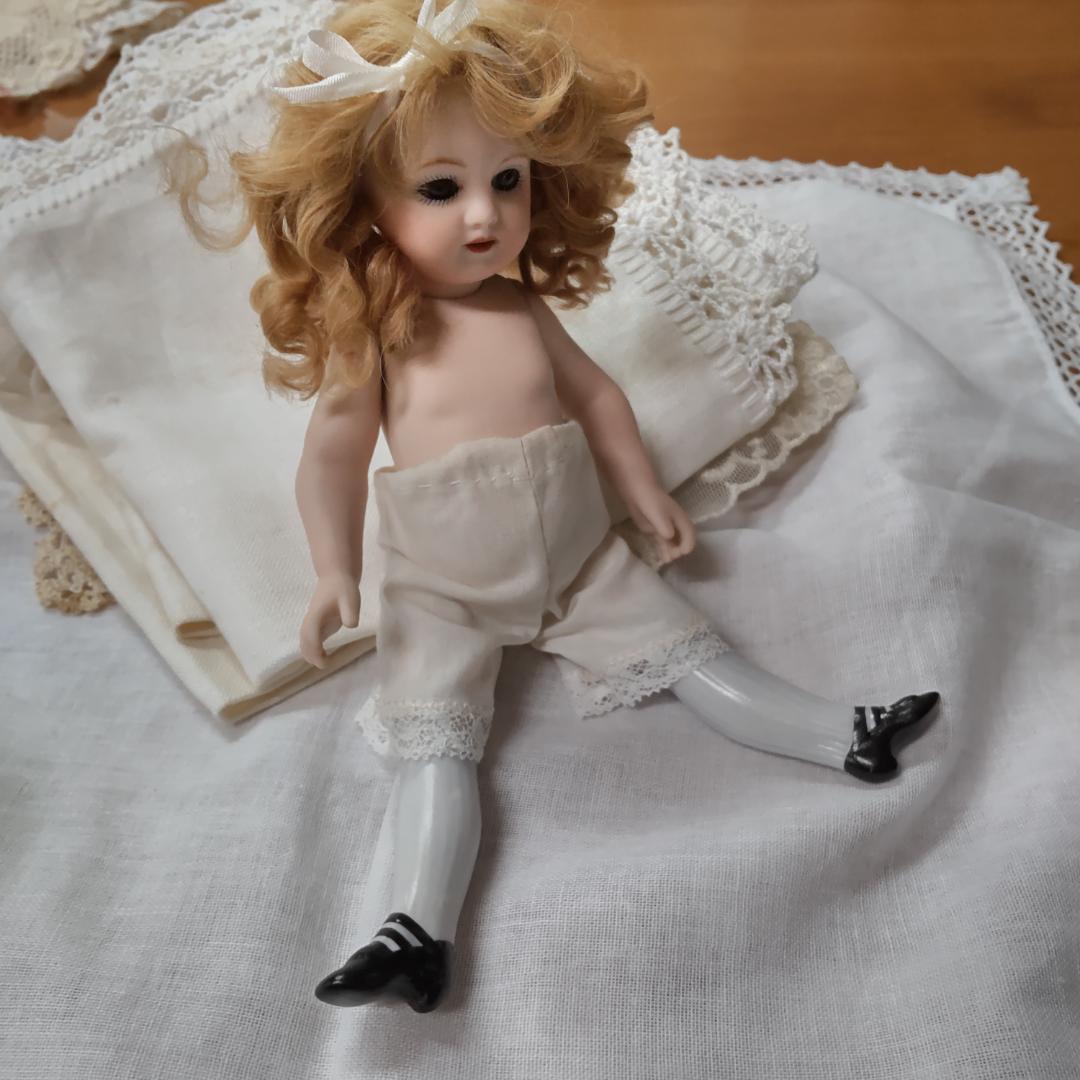 シモンハルビック　アンティークドール　リプロ　ミニョネット