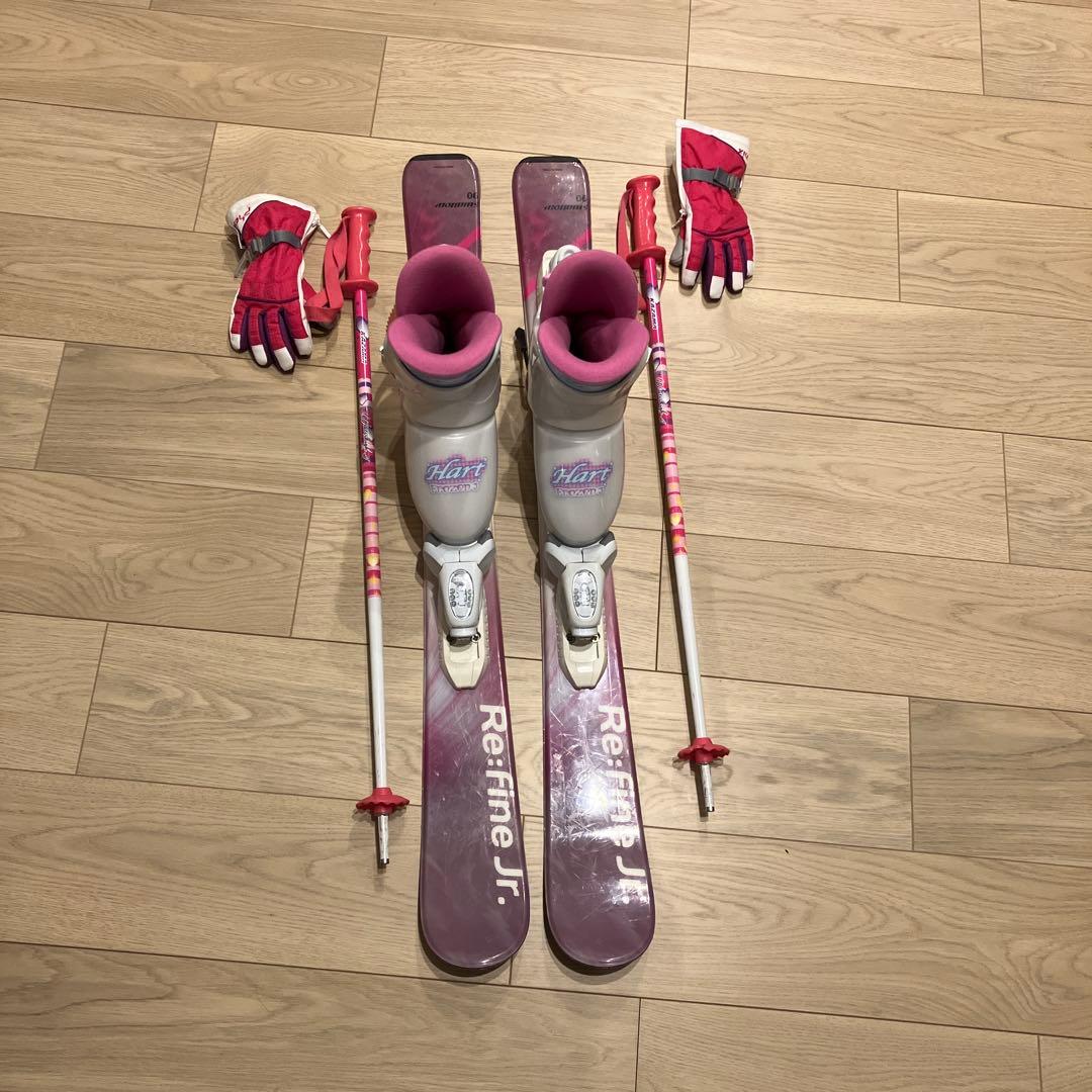 スワロー swallow Refine Jr. スキーセット 90cm キッズ