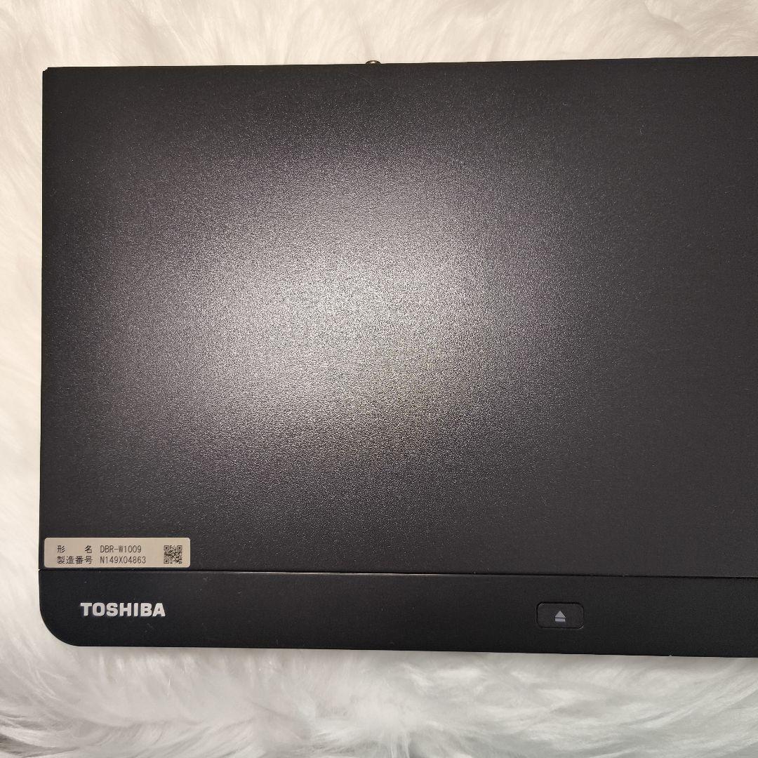 美品 TOSHIBA 2019年 1TBブルーレイレコーダー DBR-W1009