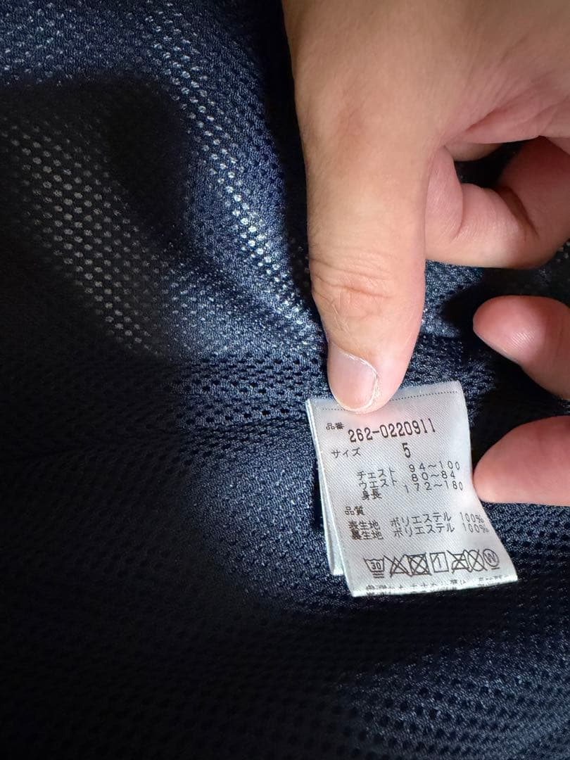 美品Jack Bunny!! ジャックバニー　ゴルフナイロンジャケット Lサイズ