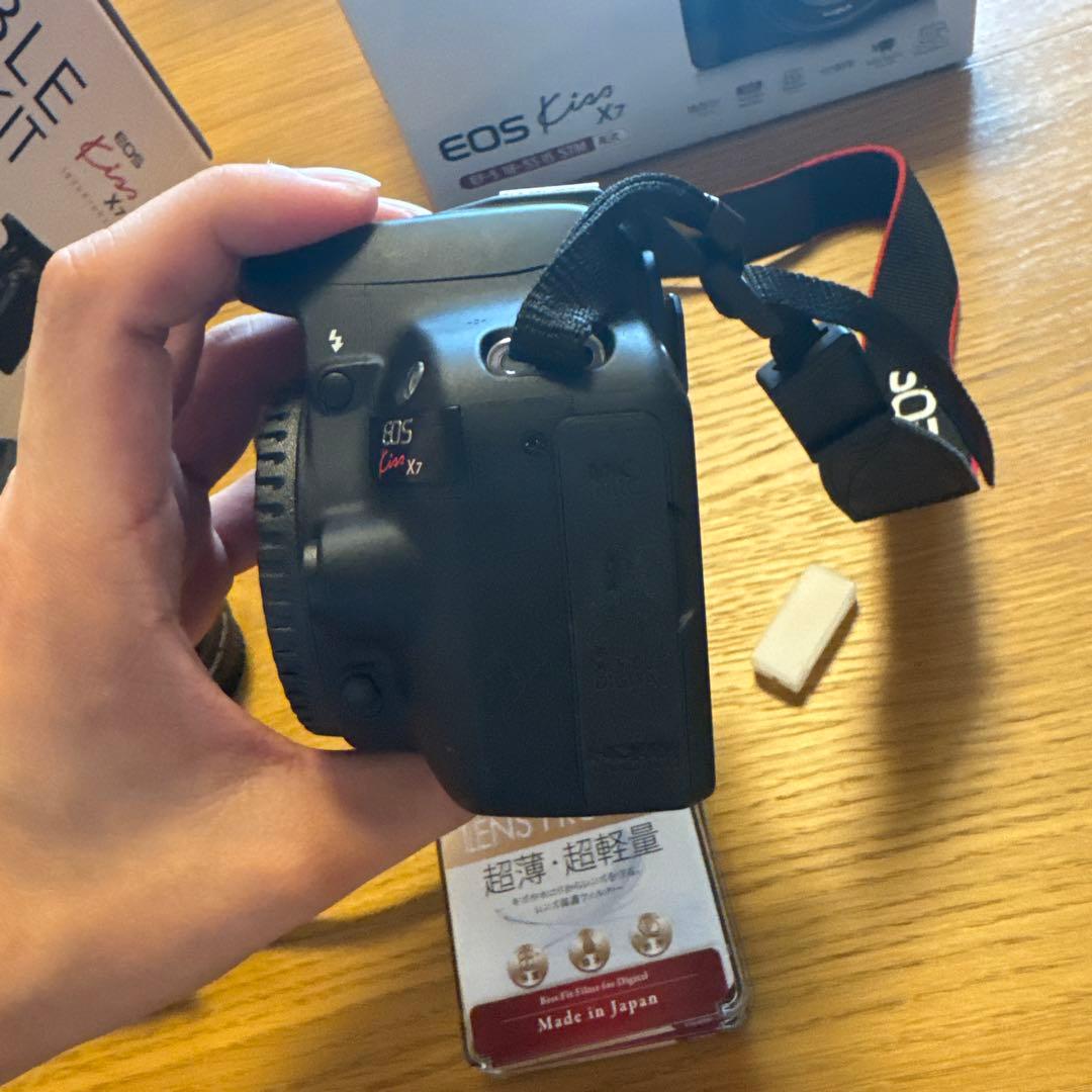 【超美品】Canon EOS Kiss X7 ダブルズームキット