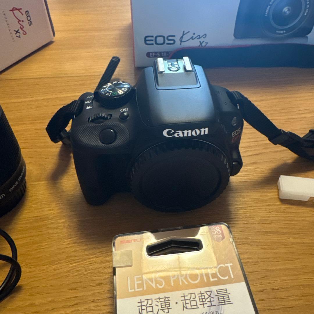 【超美品】Canon EOS Kiss X7 ダブルズームキット