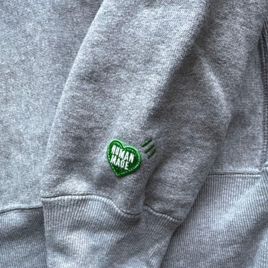 HUMAN MADE 京都店舗　グレー スウェット M
