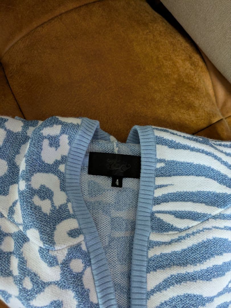 ライトブルーダンスウィズドラゴン ベスト サイズ4セットアップ