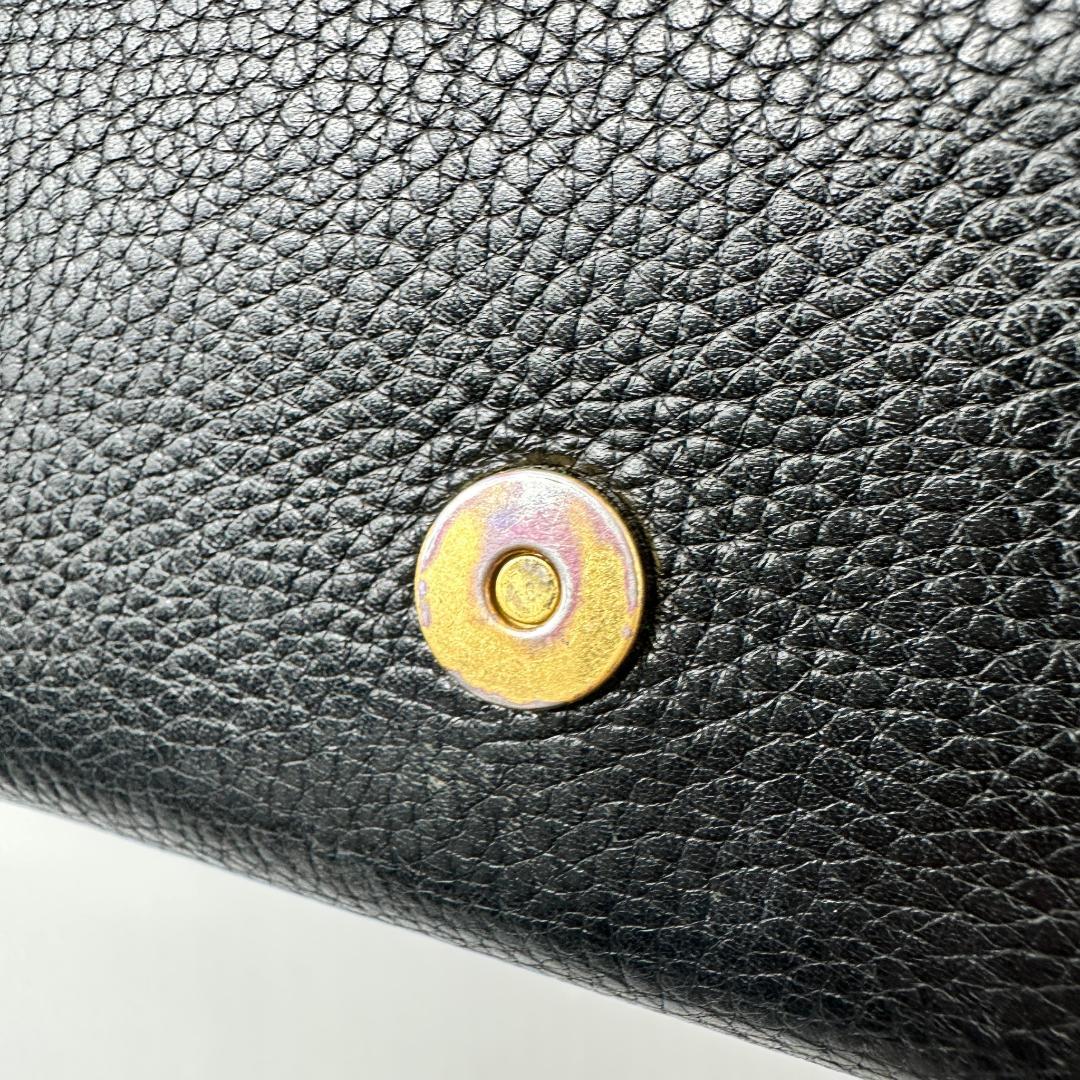 【極美品】 TORY BURCH ショルダーバッグ ウォレット マックグロー 黒