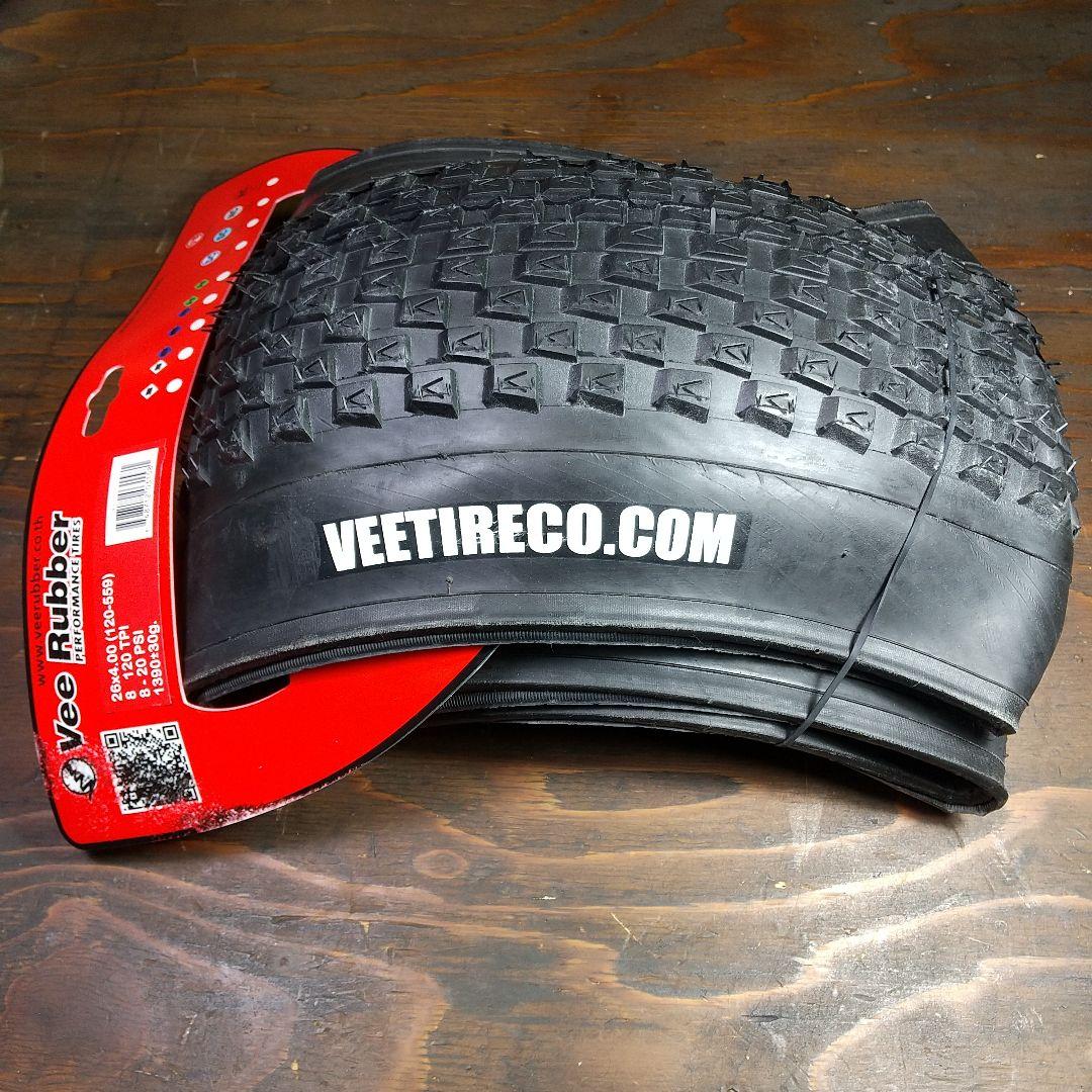 Vee Rubber 26x4.00 ファットバイク用タイヤ①