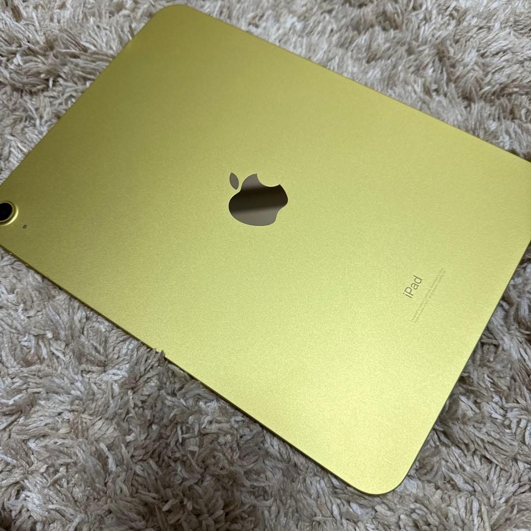Apple iPad A2696 イエロー　64GB 10世代　訳アリ美品