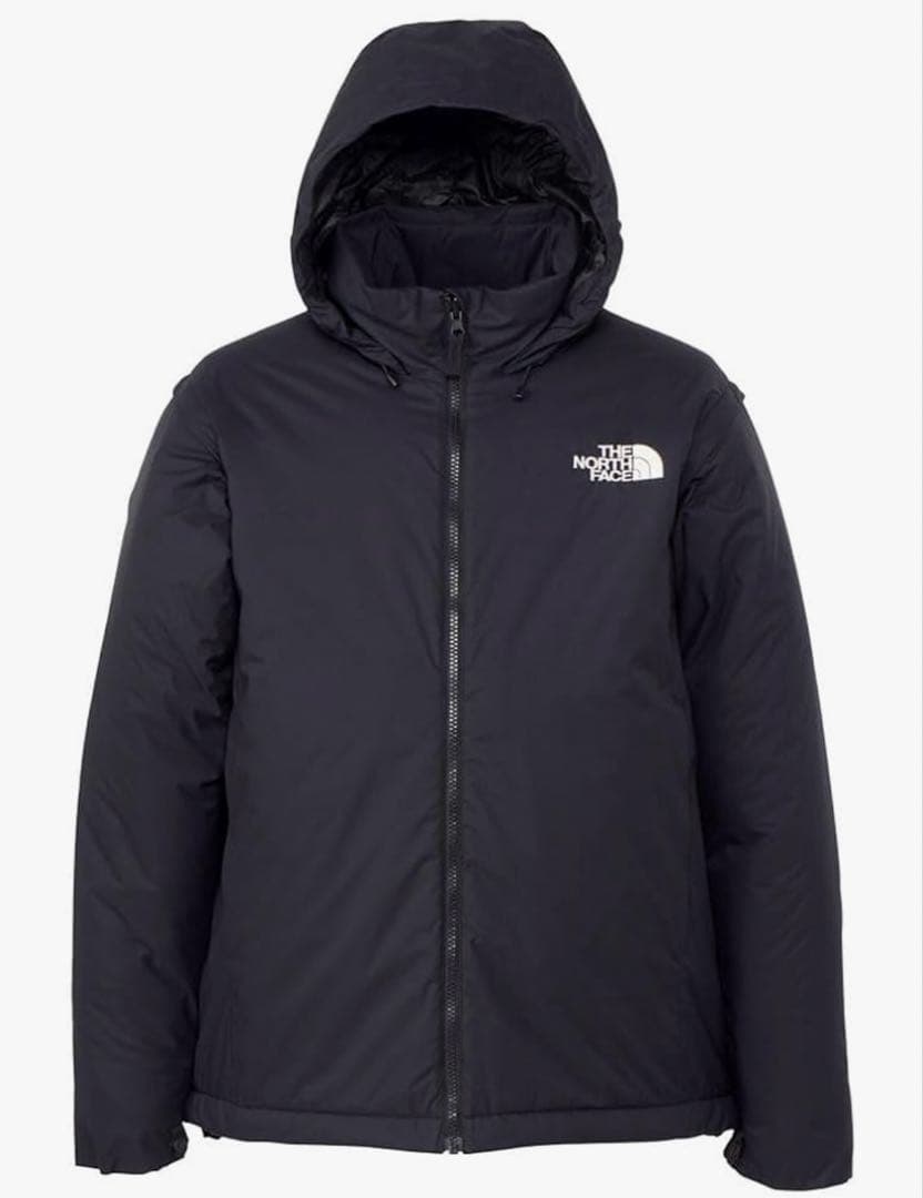 新品未使用タグ付き中綿 ジップインサニーヌックジャケットメン2XLブラック