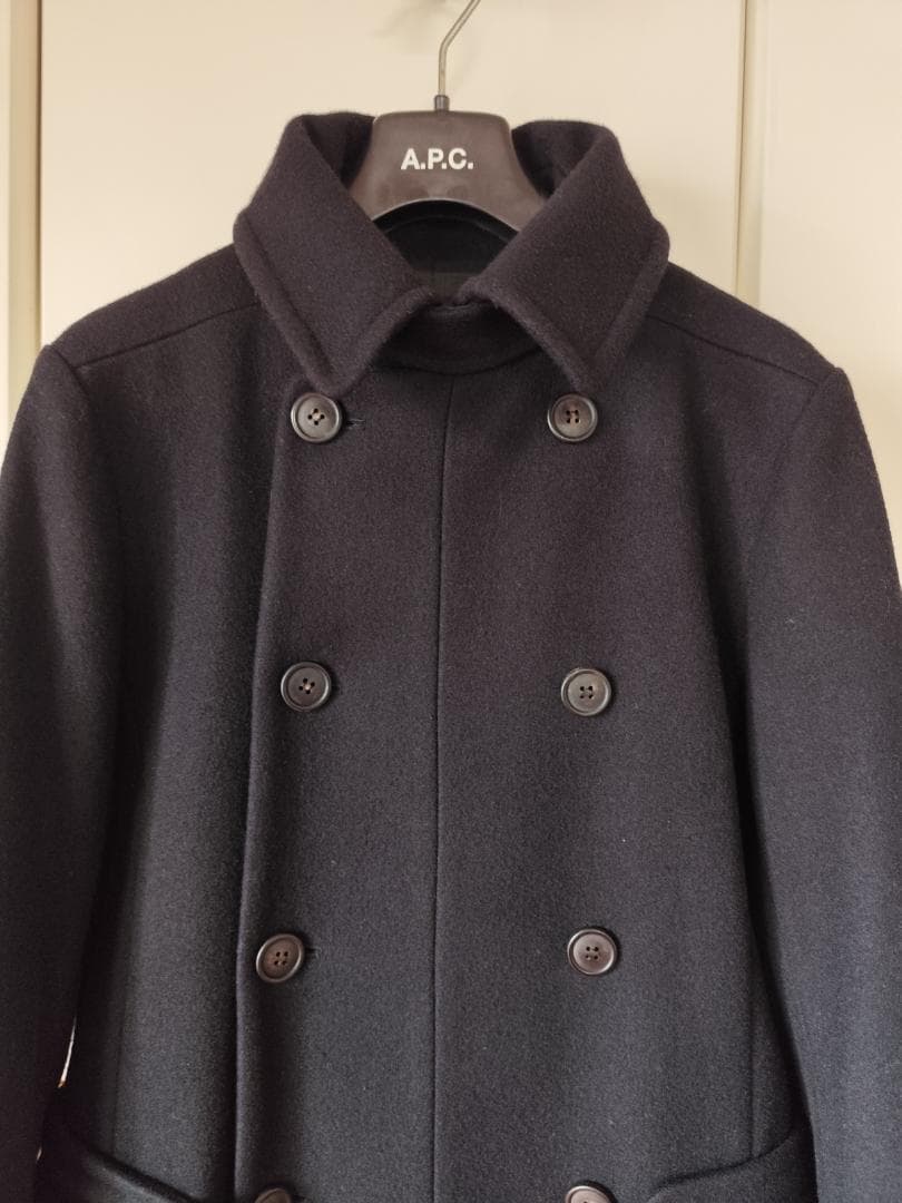 A.P.C.アーペーセー　メルトンウールコート　MADE IN FRANCE