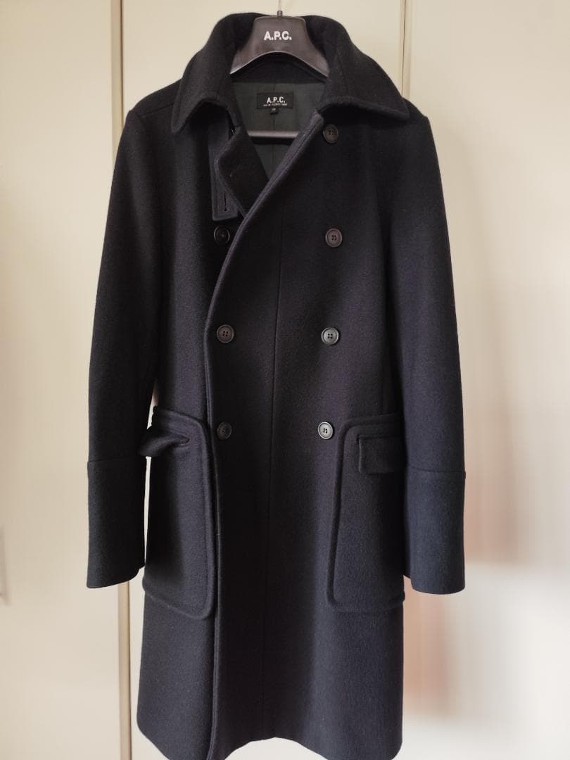 A.P.C.アーペーセー　メルトンウールコート　MADE IN FRANCE