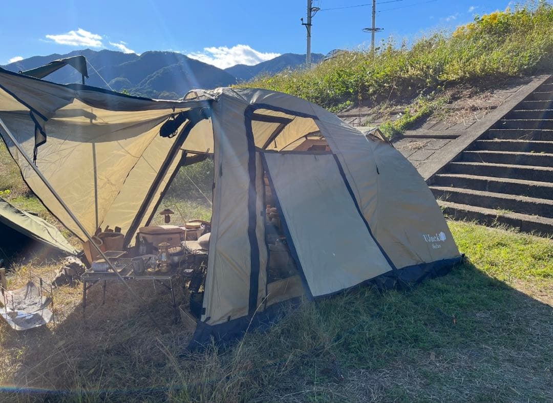 UJack SOLUS(ソルス) 2ルームテント2nd コヨーテ