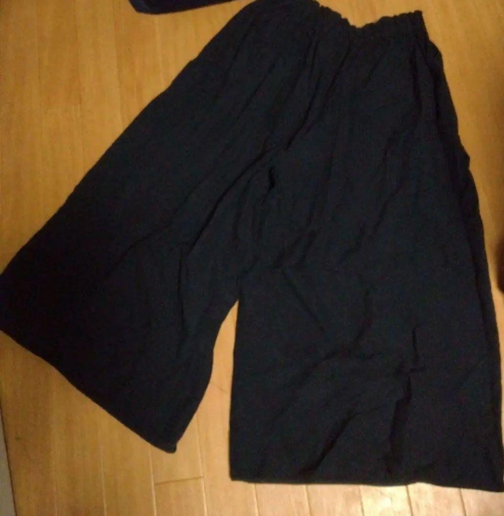 1541　ヤンマ産業　YAMMA 綿 キュロットパンツ　ガウチョパンツ