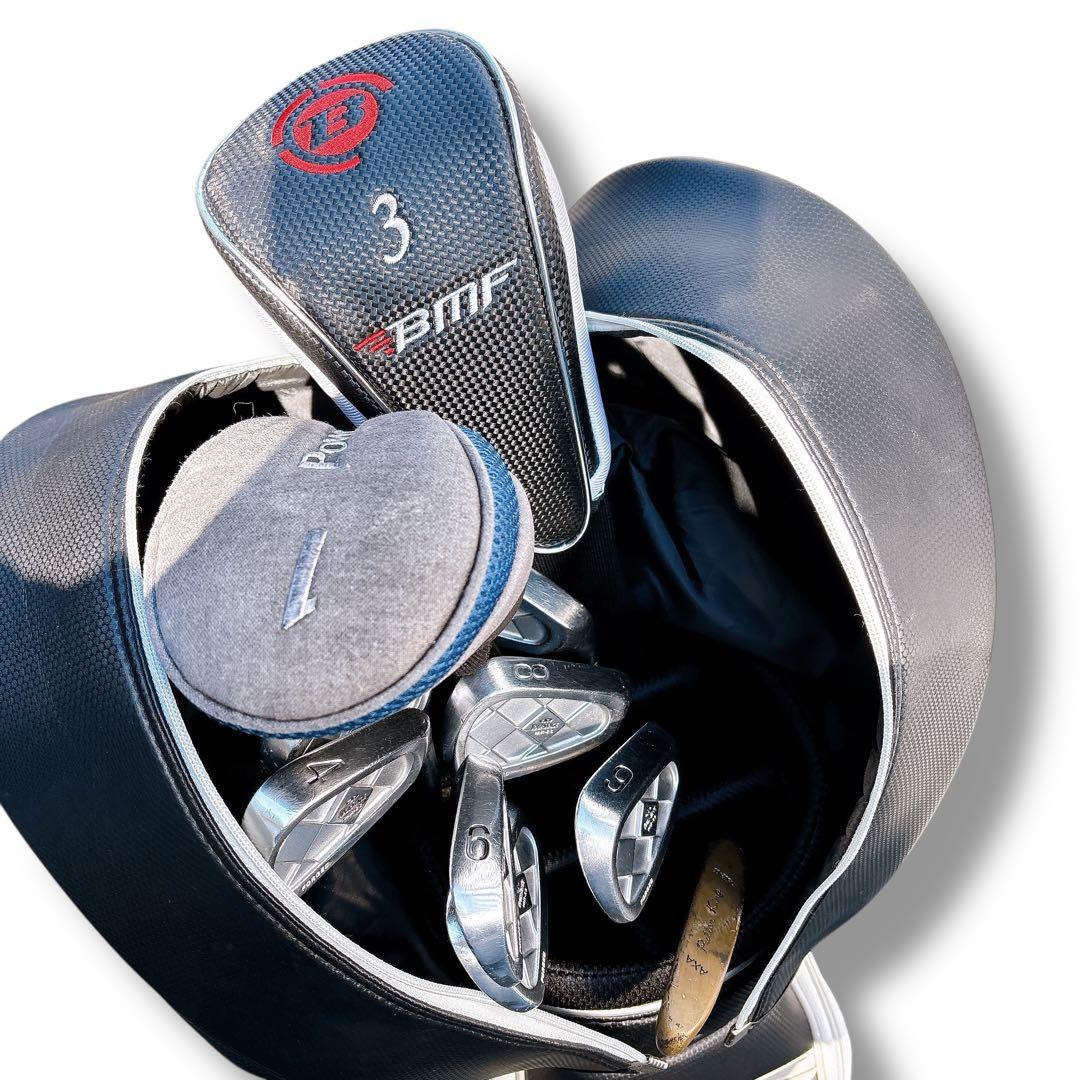 BMF BRIDGESTONE 初心者 クラブセット 黒 一式 10本セット