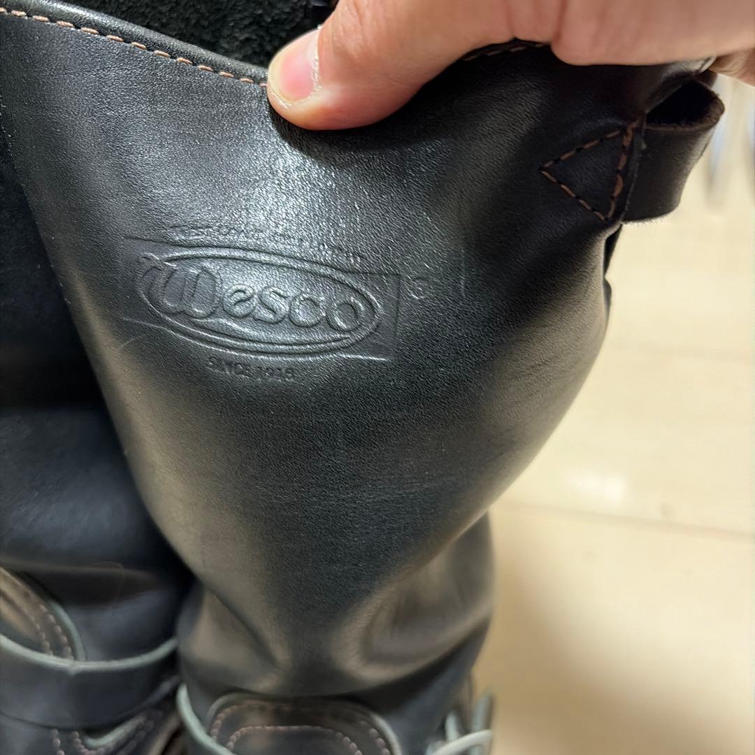 Mostar 様Wesco ブラック エンジニアブーツ