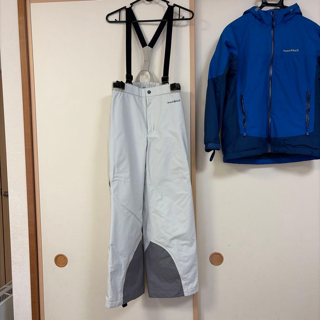 mont-bell 子ども用スキーウェアセット