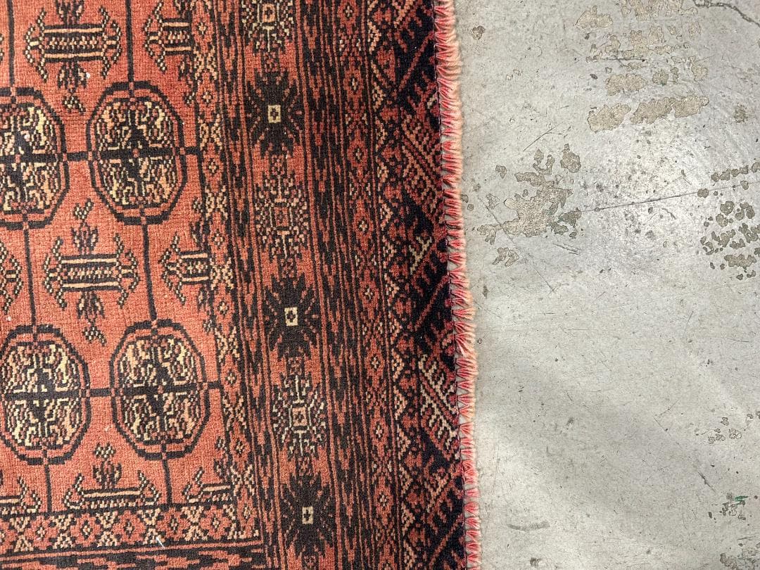 【80's Vintage rug】190×111cm　アフガン　トルクメン