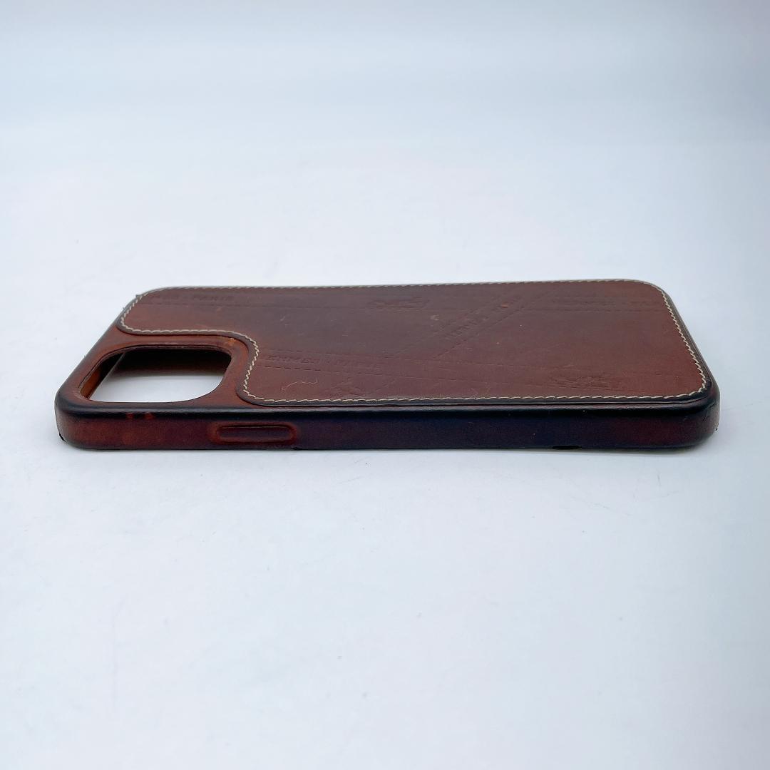 HERMES iPhone12/12 PRO 革 スマホケース m466