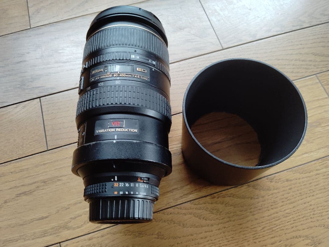 NIKON AF 80-400mm 1:4.5-6.5 ED VR 望遠