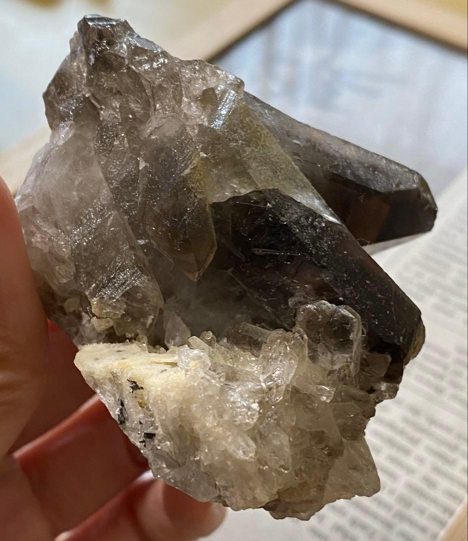 ゼウス スモーキー シトリン 原石 クラスター 天然石 パワーストーン