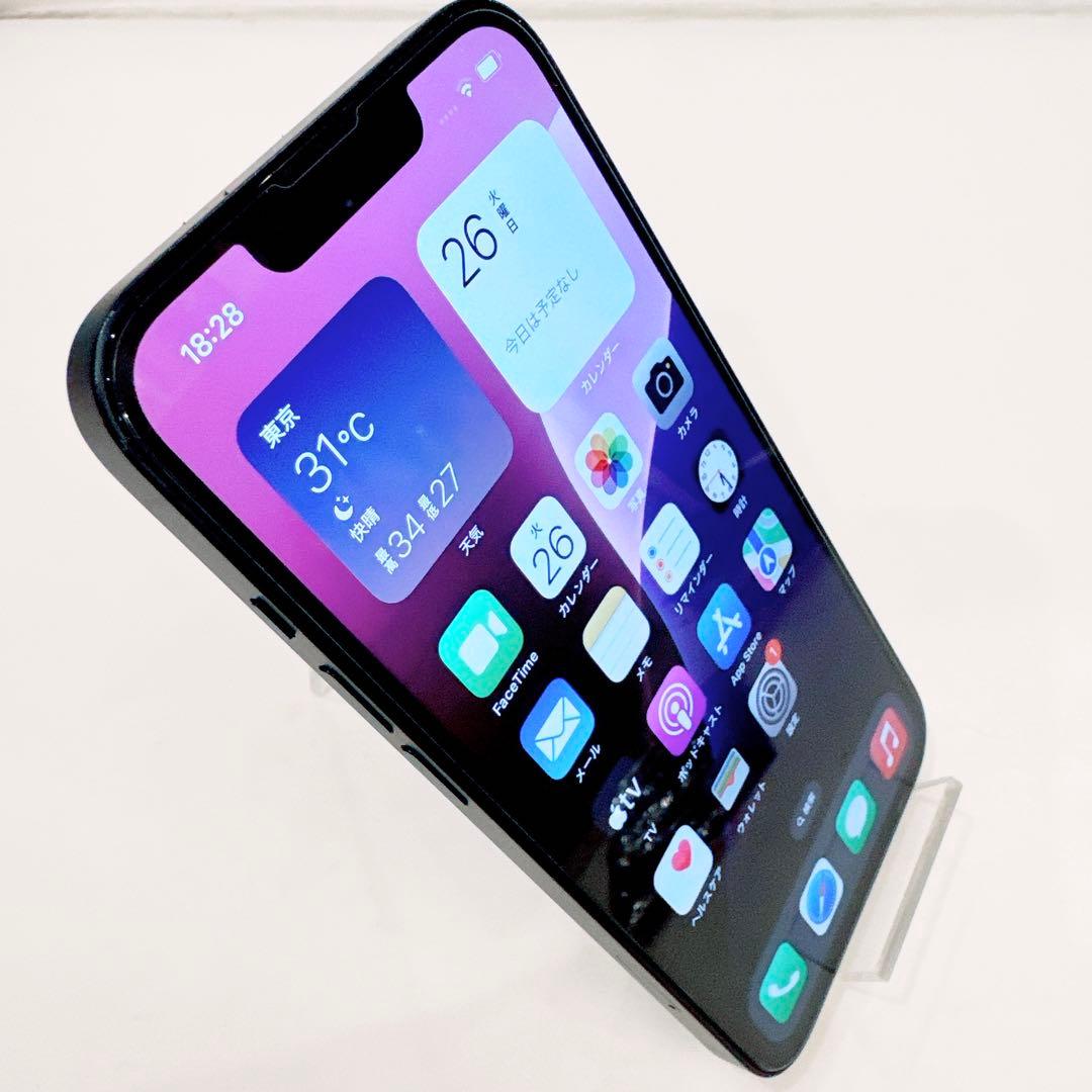 iPhone 14 ミッドナイト128G SIMフリー バッテリー100%