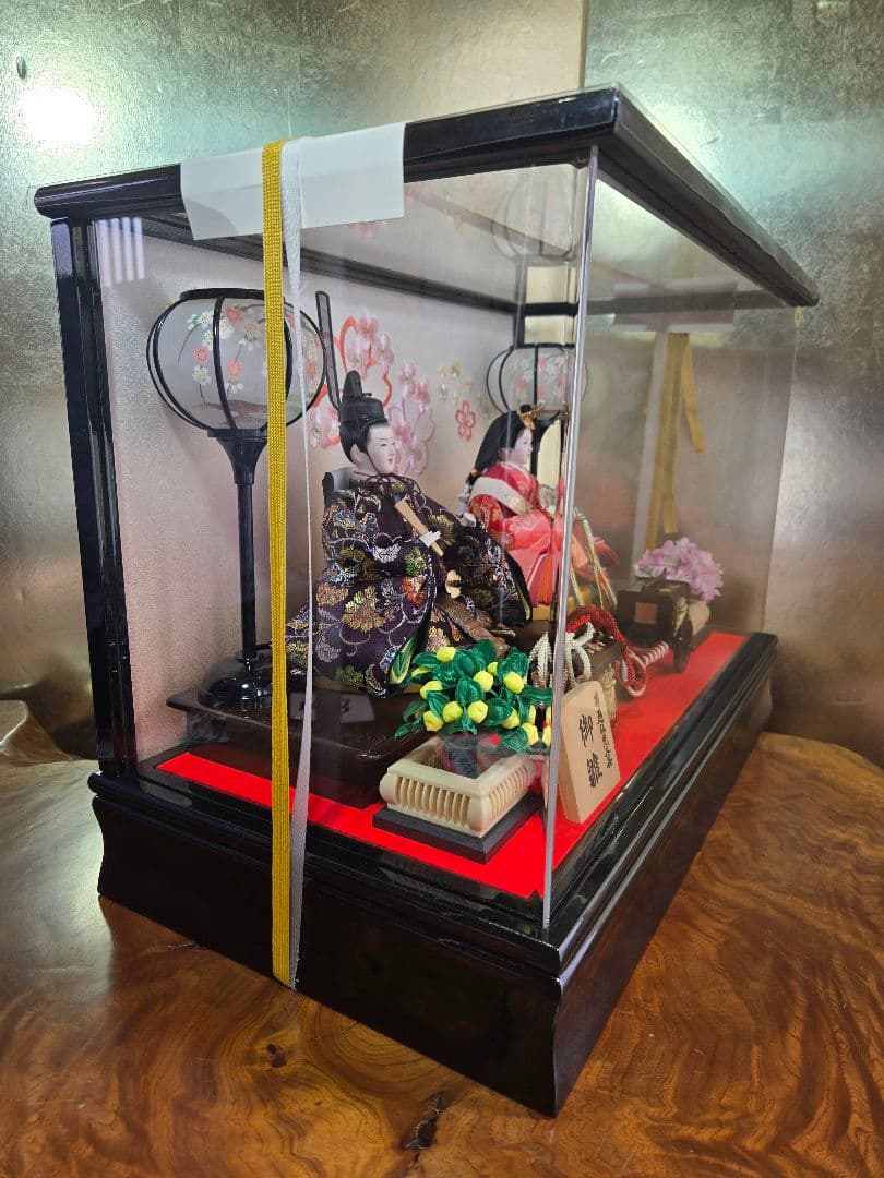 【一点限り】雛人形 ケース飾り　K3