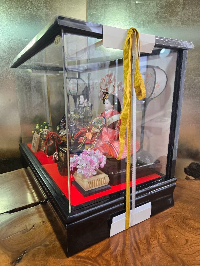 【一点限り】雛人形 ケース飾り　K3