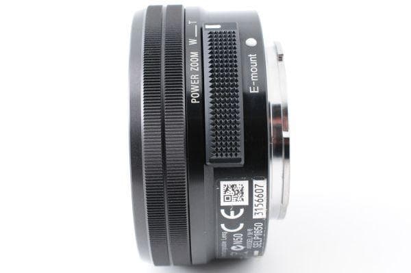 【美品】ソニー Sony E PZ 16-50mm F3.5-5.6 レンズ 黒